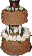 wedding or anniversary cake